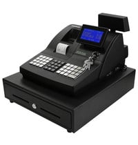 SAM4S Kassa | NR-520RB | 12 Preset-Toetsen | 8-/2-Regeldisplays | 2x Bonprinter 57.5mm | Kassalade | 400x450x266(h)mm 