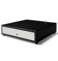 Reda Kassalade | 423 | Zwart/RVS | 8 Muntvakken + 4 Biljetvakken | Elektrisch (12V/24V) | 405x423x113(h)mm 