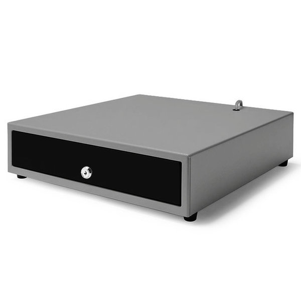 Kassalade | 460 | Zwart/Grijs | 8 Muntvakken + 4 Biljetvakken | Elektrisch (24V) | 440x460x110(h)mm