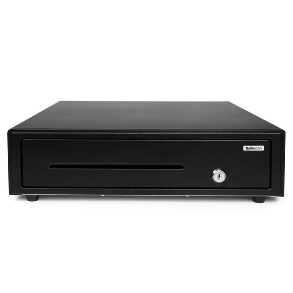 Kassalade | LIGHT DUTY | Zwart | 8 Muntvakken + 4 Biljetvakken | Elektrisch (12V) | 410x415x115(h)mm