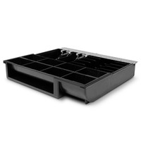Safescan Inzetbak | Safescan Kassaladen | 8 Muntvakken + 6 Biljetvakken | Muntbak Uitneembaar | 358x328x64(h)mm 