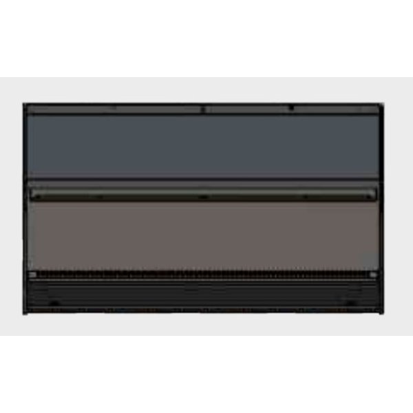Sushi Wandkoeling | +2°C/+8°C | Geforceerd | 4 Schappen | 2kW | 2100x1000x1620(h)mm