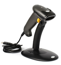 Sunlux Barcodescanner | XL-6500A | Mobiel (Bedraad) | 1D-Laser | 100/sec | USB/Serieel | 175x73x102(h)mm