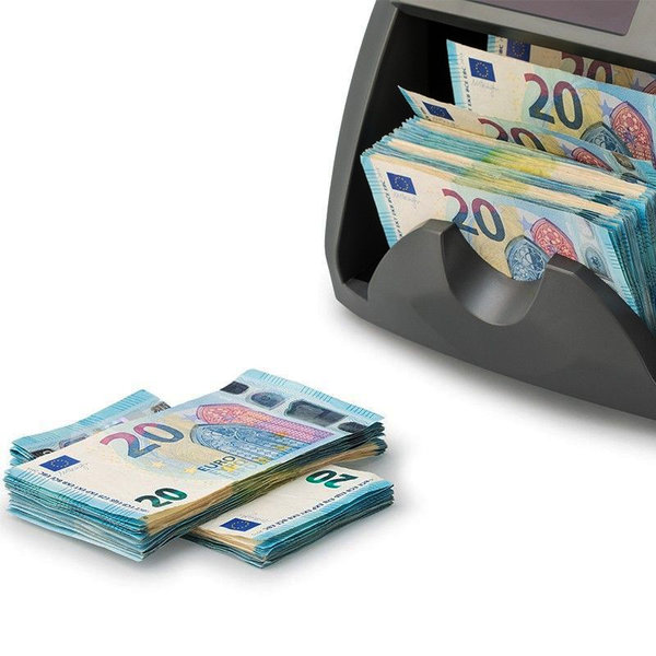 Biljettelmachine | SERIE 750 | 1500/min. | Invoer 500 / Opvang 600 Biljetten | Valsgelddetectie (ECB-Gecertificeerd) | 305x295x345(h)mm