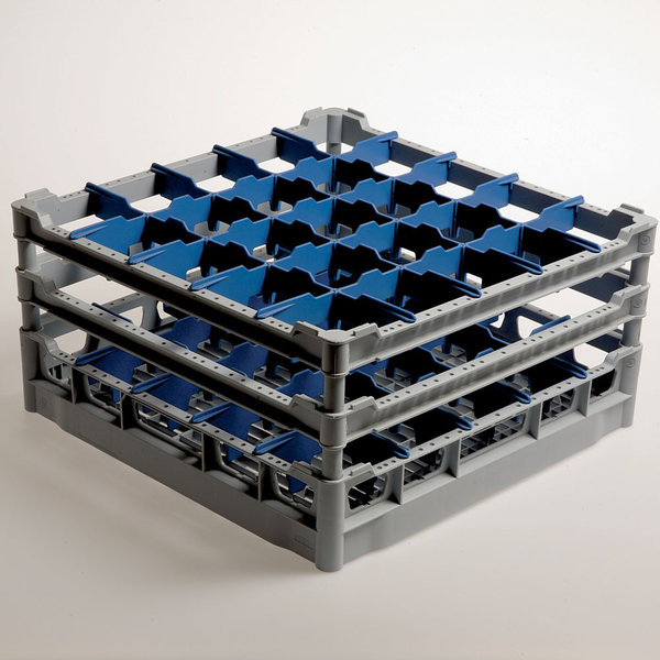 Vaatwasmand | 25x Glazen | Max. Ø90mm | H210 | 500x500x250(h)mm