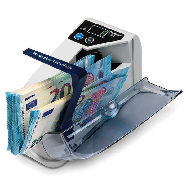 Draagbare Biljettelmachine | 2000 | 600/min. | Zonder Valsgelddetectie | 102x190x75(h)mm