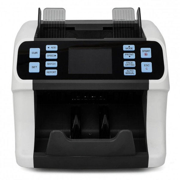Biljettelmachine | SX-27C | 1200/min. | Invoer 500 / Opvang 300 Biljetten | Valsgelddetectie (ECB-Gecertificeerd) | Touchscreen | 240x260x230(h)mm