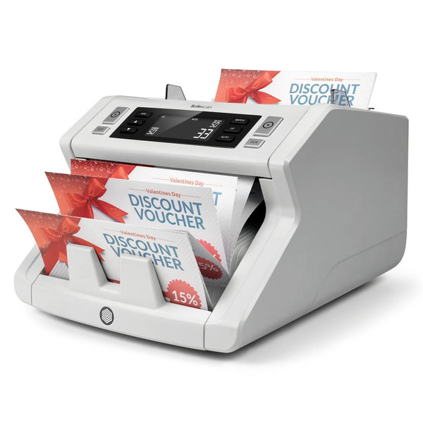 Biljettelmachine | 2210 | 1000/min. | Invoer 300 / Opvang 200 Biljetten | Valsgelddetectie (2-Voudig) | 250x295x184(h)mm