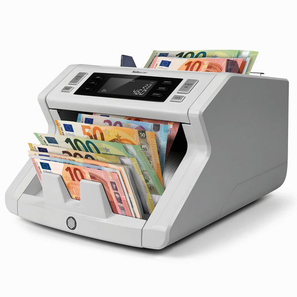 Biljettelmachine | 2265 | 1200/min. | Invoer 300 / Opvang 200 Biljetten | Valsgelddetectie (5-Voudig) | 250x295x184(h)mm