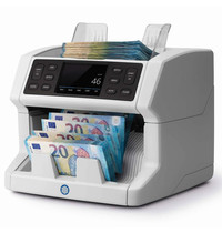 Safescan Biljettelmachine | 2850 | 1500/min. | Invoer 500 / Opvang 220 Biljetten | Valsgelddetectie (3-Voudig) | Touchscreen | 259x254x255(h)mm 