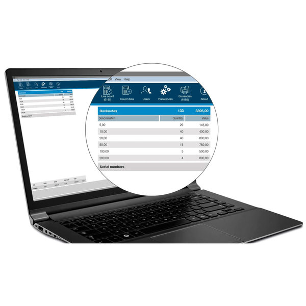 Money Counting Software | Safescan Telmachines | PC