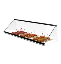 SAYL Vitrine | Zwart | Neutraal | 555x330x240(h)mm 