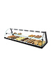 SAYL Vitrine | LED | Zwart | 2 Schappen | Neutraal | Demonteerbaar | 1190x380x290(h)mm 