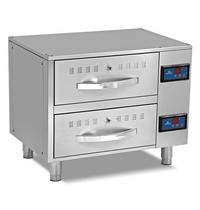Mastro Warmhoudladen | RVS | 0°C/+90°C | 2x (1/1 GN) | 4kW | 825x630x680(h)mm 