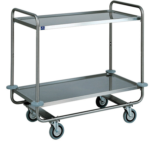 Wagen | RVS | 2 Schappen | 1100x600x1000(h)mm