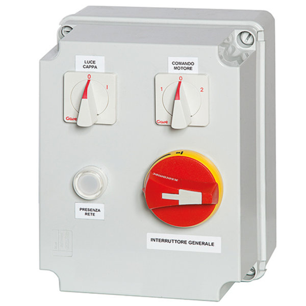 Standenregelaar | Met Gasventiel | 2 Snelheden | Max. 0.75kW | 400V | 245x170x200(h)mm