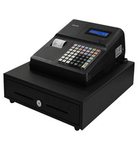 SAM4S Kassa | ER-260BEJ | 12 Preset-Toetsen | 2-Regeldisplays | Bonprinter 57.5mm | Kassalade | 400x450x240(h)mm 
