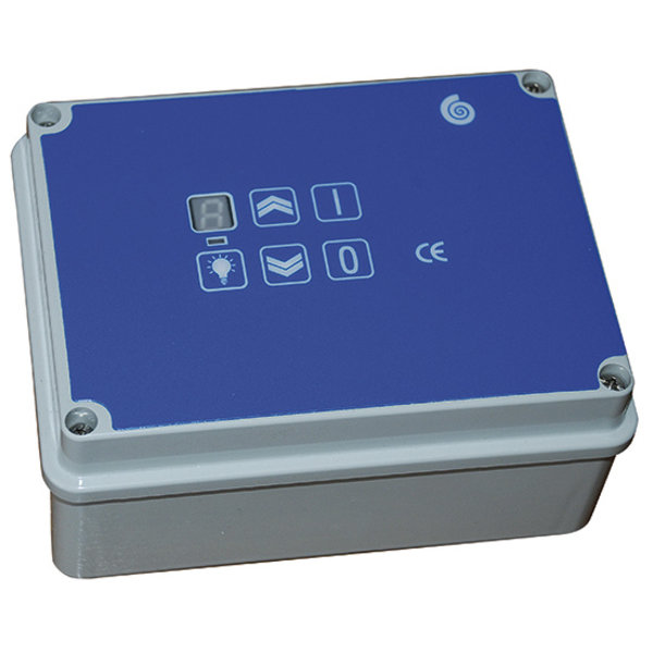 Standenregelaar | IP55 | Met Gasklep | Electronisch | Max. 0.42kW | 230V | 160x120x80(h)mm