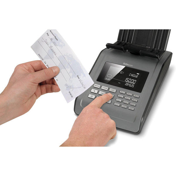 Geldtelweegschaal | 6185 | Munten + Biljetten + Vouchers/Cheques | Max 3.5kg | 151x245x154(h)mm