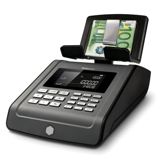 Geldtelweegschaal | 6185 | Munten + Biljetten + Vouchers/Cheques | Max 3.5kg | 151x245x154(h)mm