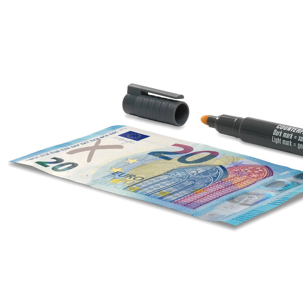 Valsgelddetectie-Pennen | Alle Valuta (Biljetten) | 20 Stuks | 135x10x15(h)mm