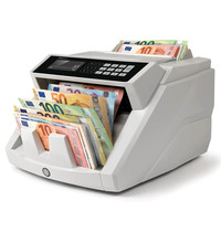 Safescan Biljettelmachine | 2465-S | 1000/min. | Invoer 300 / Opvang 220 Biljetten | Valsgelddetectie (ECB-Gecertificeerd) | 261x311x195(h)mm 