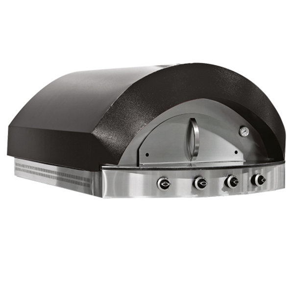 Pizzaoven | Gas | 12x Ø300mm | Max. +400°C | 34kW | 1270x1750x800(h)mm