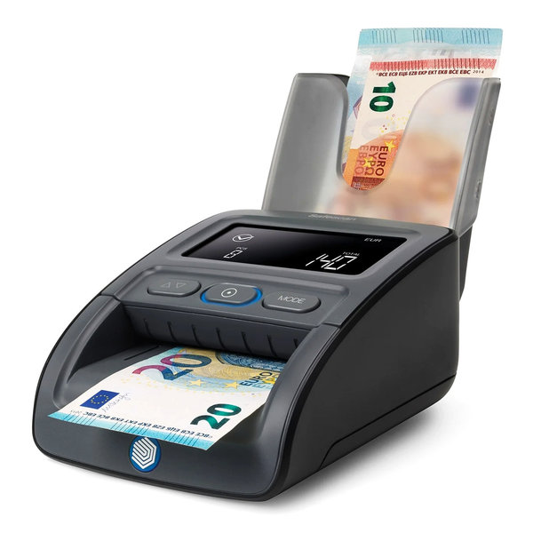 Valsgelddetector | 155-S | 7-Voudige Detectie | ECB-Gecertificeerd | Accu Optioneel | 120x156x76(h)mm