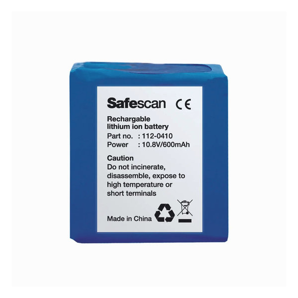 Oplaadbare Accu | Safescan Valsgelddetectoren | 30 Uur