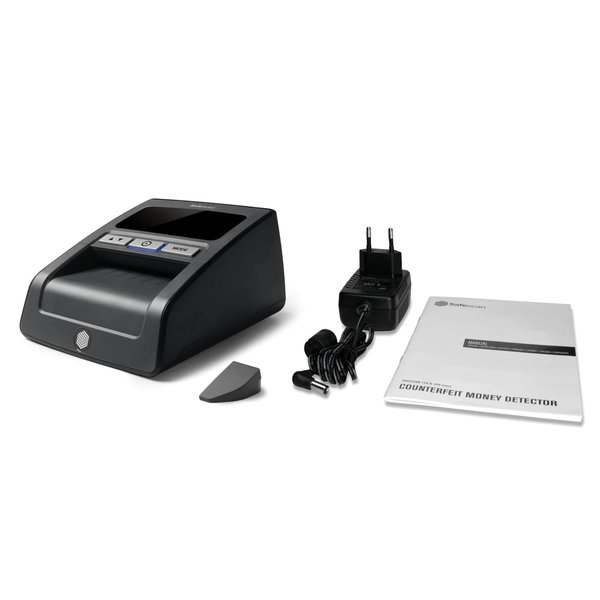 Valsgelddetector | 185-S | 7-Voudige Detectie | ECB-Gecertificeerd | Accu Optioneel | 128x159x83(h)mm