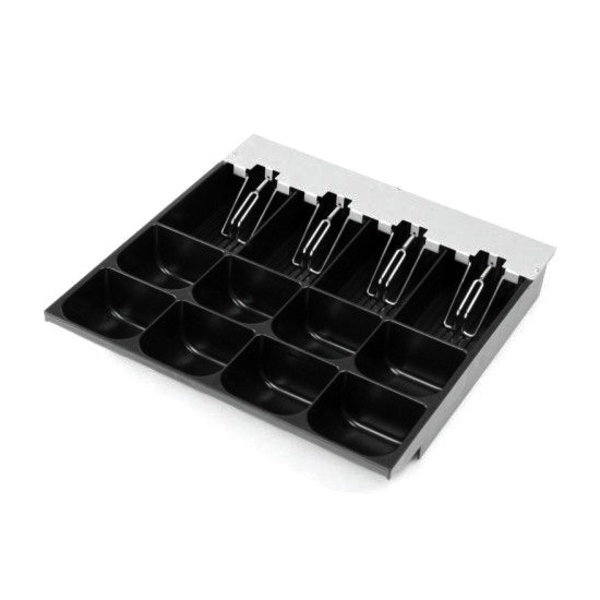 Inzetbak | Reda Kassaladen 460 | 8 Muntvakken + 4 Biljetvakken | 366x369x61(h)mm