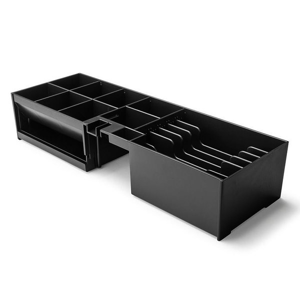Inzetbak | Reda Kassaladen FlipTop | 8 Muntvakken + 6 Biljetvakken | Incl. Afsluitdeksel | 448x153x90(h)mm