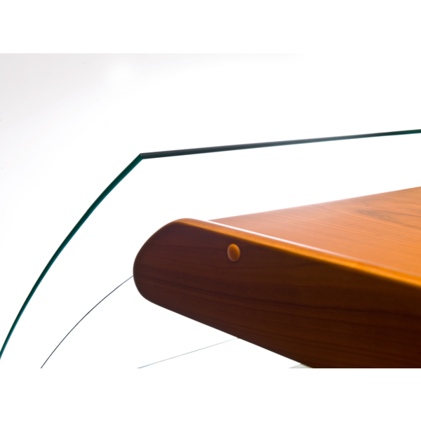 Koelvitrine | Hout-look | +4°C/+15°C | 4 Niveaus | 700x865x1360(h)mm