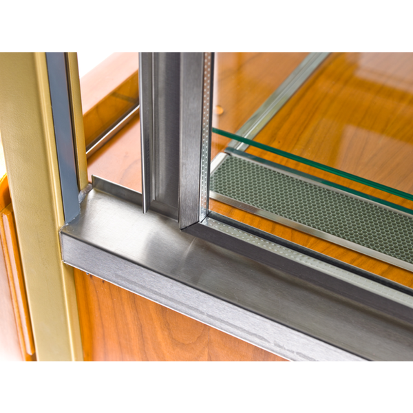 Koelvitrine | Hout-look | +4°C/+15°C | 4 Niveaus | 700x865x1360(h)mm