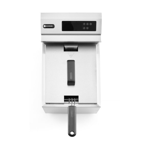 Friteuse | ProfiLine | Elektrisch | 8L | 25°C/195°C | 3.5kW (230V) | Aftapkraan | Timer | 305x515x345(h)mm