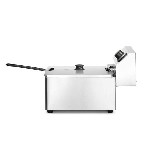 Friteuse | KitchenLine | Elektrisch | 4L | 50°C/190°C | 3kW (230V) | 218x380x310(h)mm
