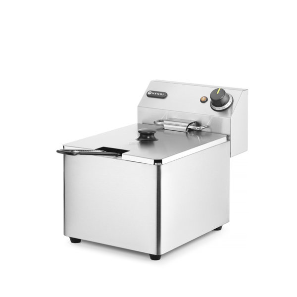 Friteuse | KitchenLine | Elektrisch | 8L | 50°C/190°C | 3.5kW (230V) | 265x430x350(h)mm