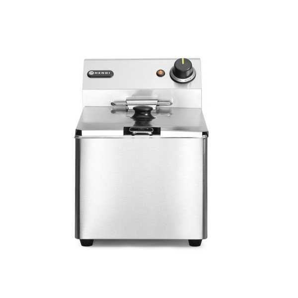 Friteuse | KitchenLine | Elektrisch | 8L | 50°C/190°C | 3.5kW (230V) | 265x430x350(h)mm