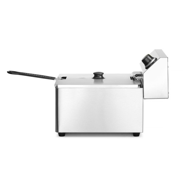 Friteuse | KitchenLine | Elektrisch | 8L | 50°C/190°C | 3.5kW (230V) | 265x430x350(h)mm