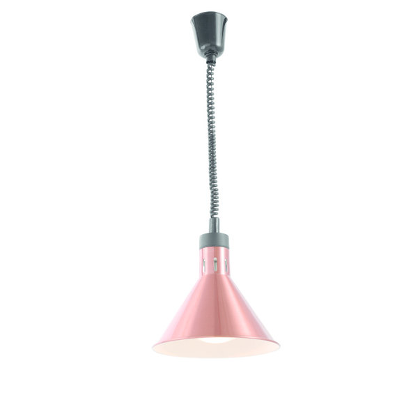 Warmhoudlamp | Conisch | Koper | 0.25kW | 230V | Ø275x250(h)mm