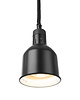 HENDI Warmhoudlamp | Cilinder | Zwart | 0.25kW | 230V | Ø175x250(h)mm 
