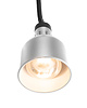 HENDI Warmhoudlamp | Cilinder | Zilver | 0.25kW | 230V | Ø175x250(h)mm 