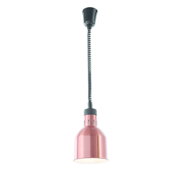 Warmhoudlamp | Cilinder | Koper | 0.25kW | 230V | Ø175x250(h)mm