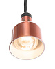 HENDI Warmhoudlamp | Cilinder | Koper | 0.25kW | 230V | Ø175x250(h)mm 