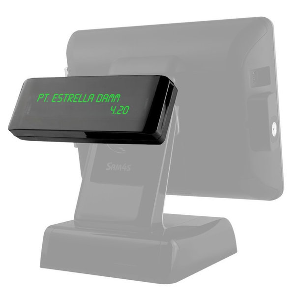 Klantendisplay | SAM4S TITAN | Numeriek (2 Regels)