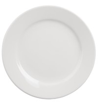 Olympia Borden | Brede Rand | Porseleinen | Wit | 12 Stuks | Ø165mm