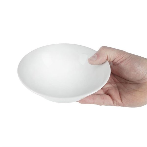 Dessertschaaltjes | Porselein | Wit | 12 Stuks | Ø153mm