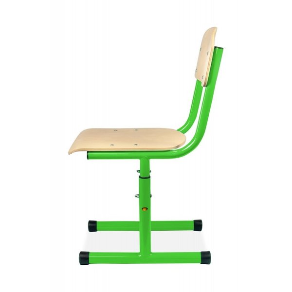 Schoolstoel | Groen | Hoogte Verstelbaar | Voor Kinderen 1.10-1.75m | Zithoogte 310-430mm | 10 Stuks