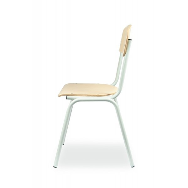 Schoolstoel | Grijs | Voor Kinderen 1.30-1.60m | Zithoogte 380mm | 10 Stuks