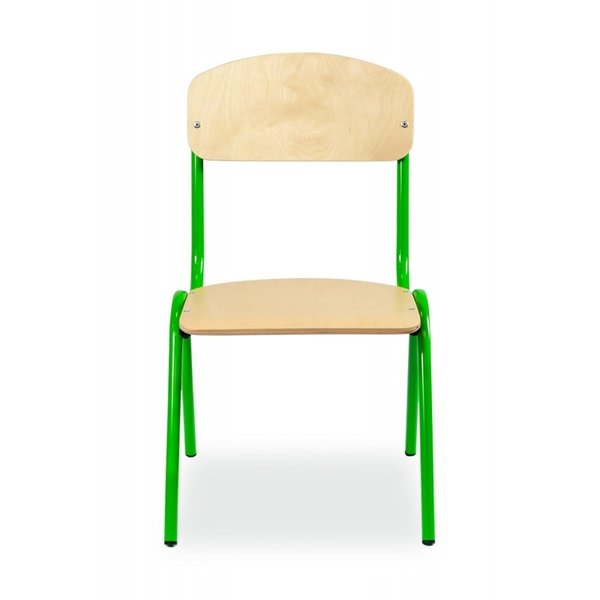 Schoolstoel | Groen | Voor Kinderen 0.95-1.15m | Zithoogte 260mm | 10 Stuks